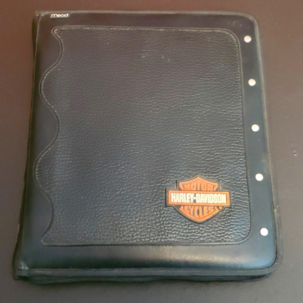 Genuine Harley Davidson 3-Ring Binder